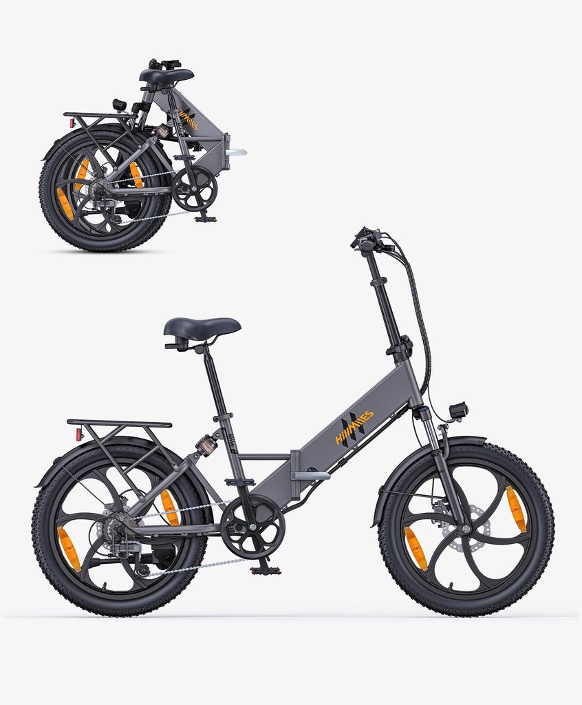 Elektrofahrrad Hillmiles Mile2 250W Motor Doppelscheibenbremsen 36V 13AH 20" Reifen Höchstgeschwindigkeit 25 km/h Faltbares City-E-Bike