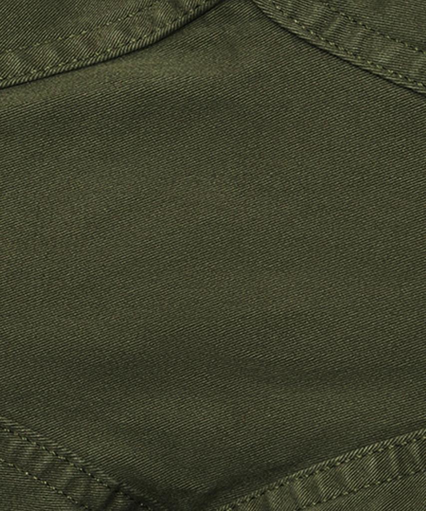 Geulamichi Nn Pants Tight Crop Olive