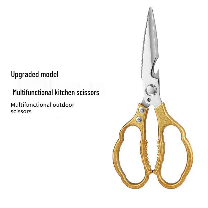 Hot-Selling SK5 Stainless Steel Kitchen Scissors for Cutting Chicken, Duck, and Goose Bones
