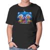 Unisex Crew Neck T-Shirt Huntrix Hero Graphic Short Sleeve Casual Tee