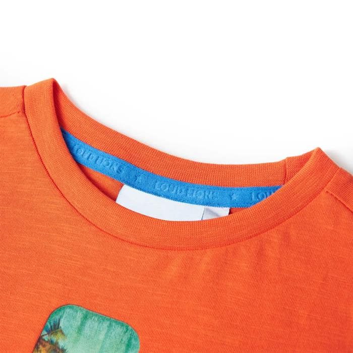 Dark Orange T-shirt for Children 92/104/116/128/140