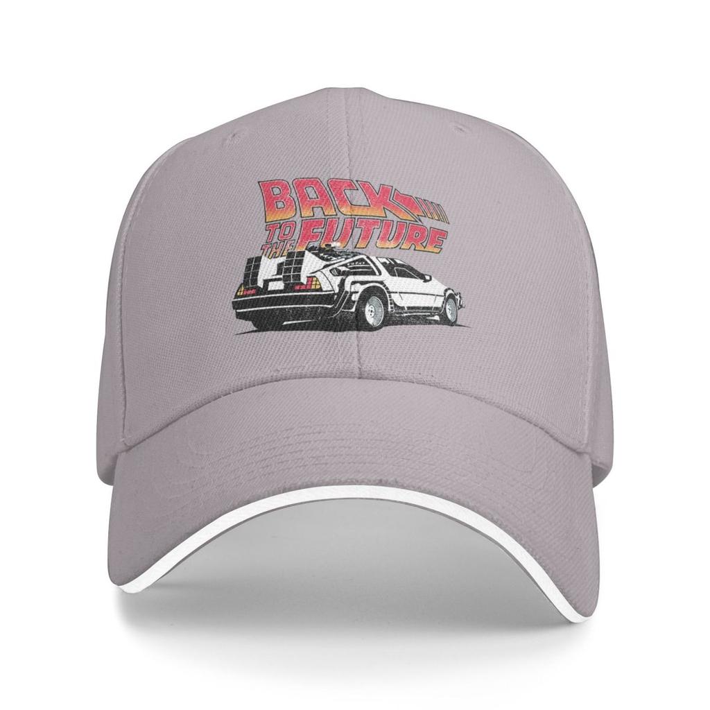 Back To The Future Movie Logo Baseball Caps Snapback Baseball Hats Breathable Casual Casquette Outdoor Unisex