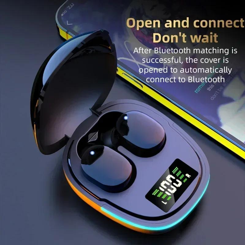 G9S Wireless Bluetooth Headphones Tws Waterproof Earbuds Earphones Digital Display Heaset Large Capacity Charging Case