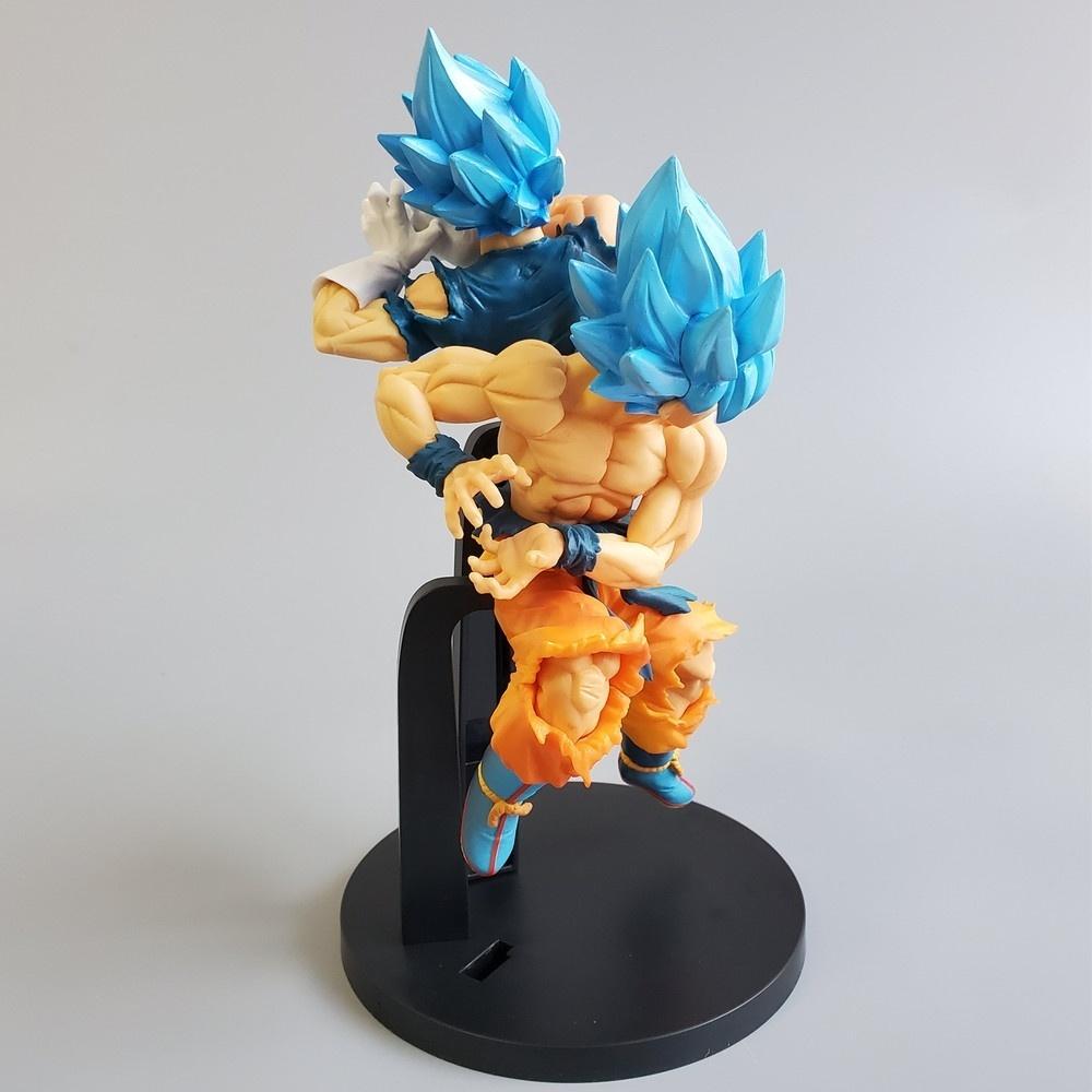 Anime DBZ Super Goku Vegeta Modrá figurka na vlasy PVC Toys Kid Collection dárek