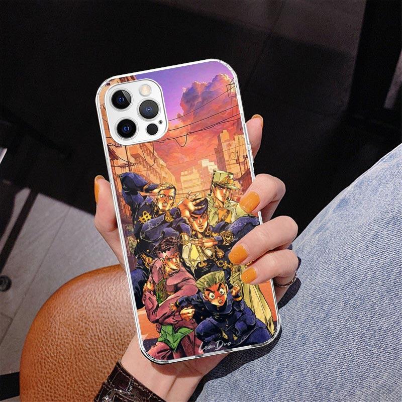 JoJo's Bizarre Adventure Diamond Is Unbreakable Phone Case For iPhone 17 Air 16 Pro Max 16E 15 + 14 Plus 11 12 13 Mini 7 8 SE Gi