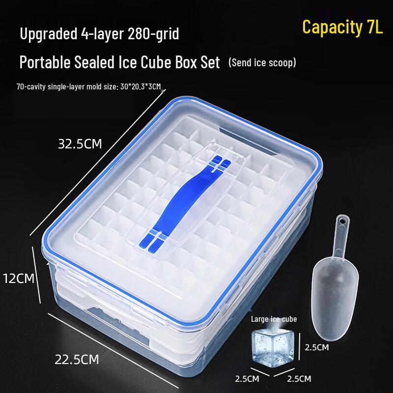 Large Capacity Commercial Ice Cube Mold
