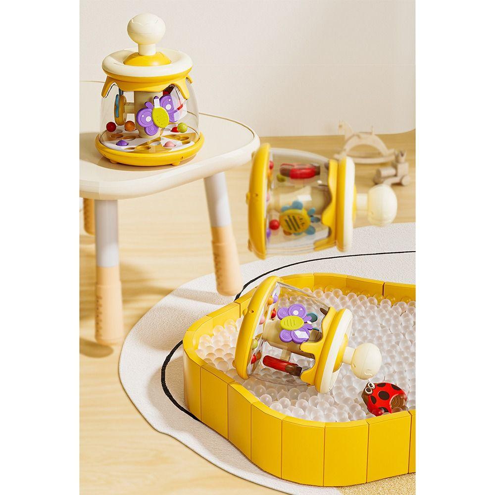 Learn Cause Effect Baby Pressing Jumping Ball Toy Portable Interactive Developmental Toy  Gifts