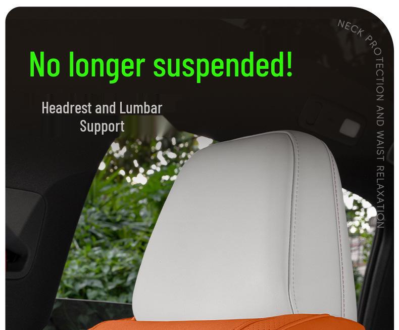 Fits Hyundai ix35, ix25, Elantra, Mingtu, and Langdong car seat headrests and neck supports.