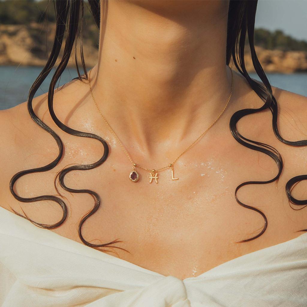 Stainless Steel 12 Constellation Pendant 12 Constellation Symbol Pendant Necklace Bracelet Furnace Vacuum Plating Color Retention