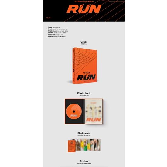 H1-KEY - RUN (1st Maxi Single)