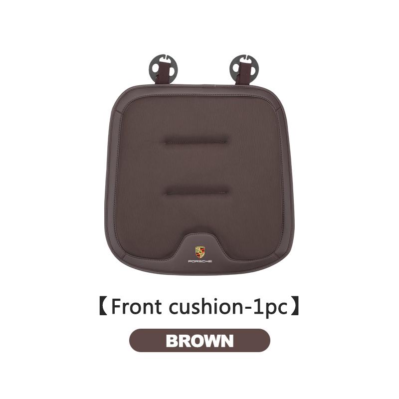 For Porsche Car Seat Cushion Front Rear Luxury Ice Silk Booster Pad Cayenne Boxster Macan 968 Panamera 911 Carrera-GT 918
