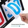 Waterproof Multifunctional Scoreboard with Card Holder for Basketball & Table Tennis