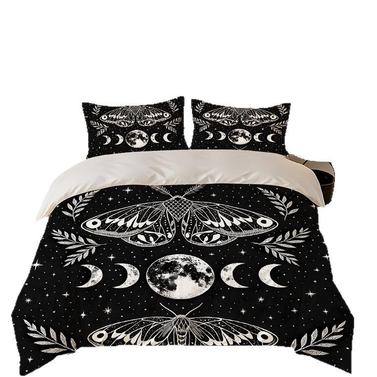 Quilt Cover Three-Piece Quilt Cover Set Home Textile Bed Sheet Set