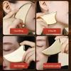 Pure Copper Guasha Plate Back Shoulder Neck Body Guasha Massage Tool Whole Body Universal Foot Massage Brass Scraping Knife