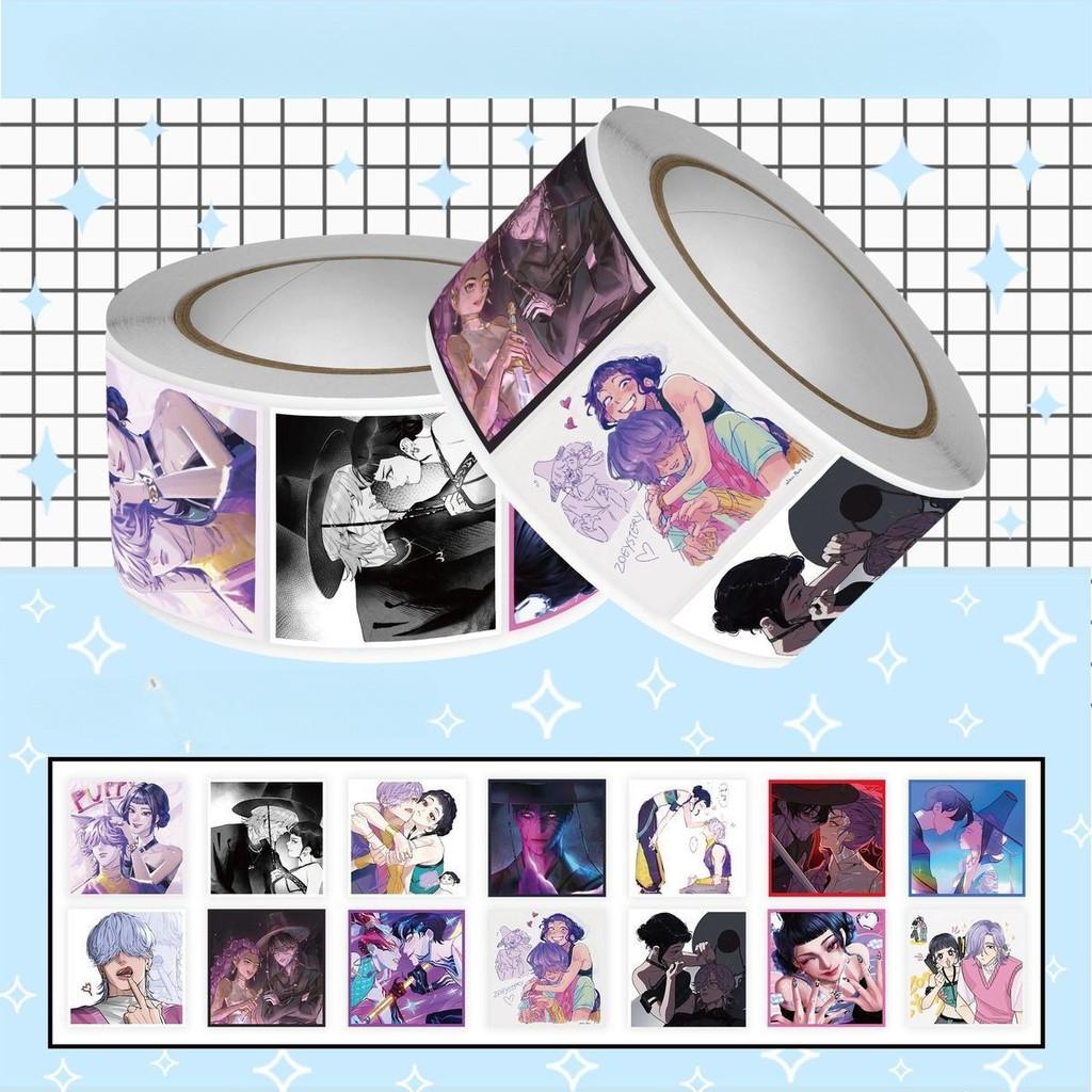 

500 шт. K-pop наклейки «Охота на ведьм» - Трендовый K-pop стиль, Идеально для блокнота, чехла для телефона и DIY декораций(Магазин Миров Аниме)