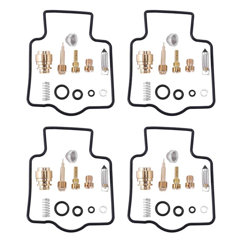 4Set For ZXR400 1991-1999 ZXR 400 Motorcycle Carburetor Repair Kit