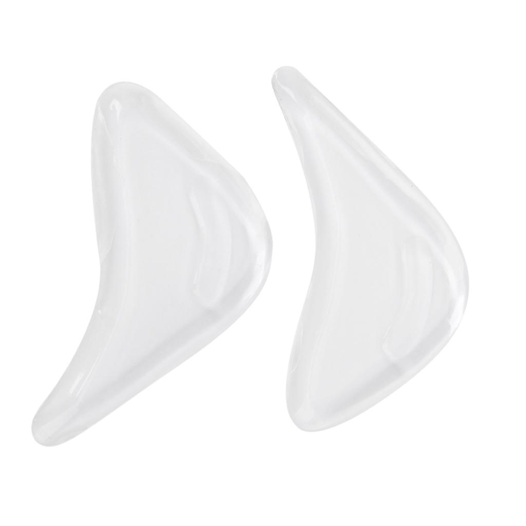 1 Pair Silicone Toe Insoles Pads Washable Shoe Insert Cushion for Girls Women High Heels