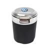 T312026 Hot VOLKSWAGEN Car Interior Ashtray Portable Garbage Box Storage Barrel For VW RLine Golf Tiguan Jetta Transporter Passat P