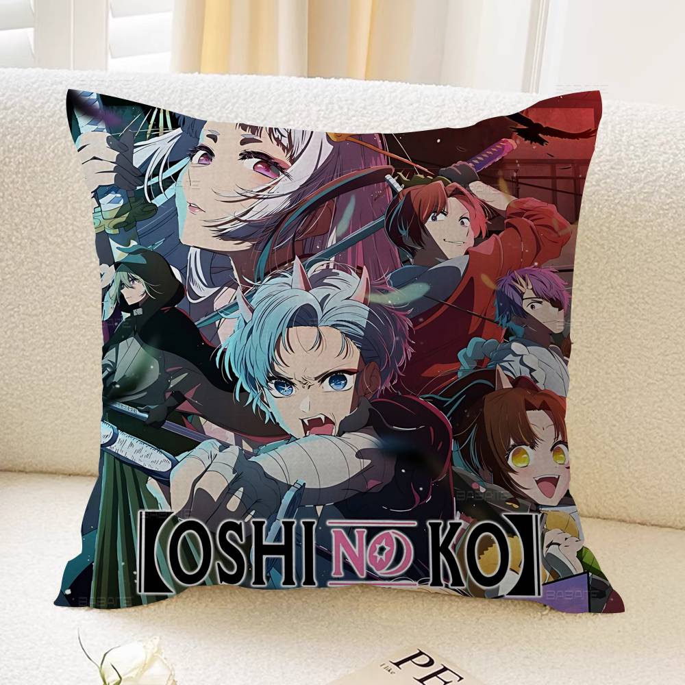 Japanese Anime OSHI NO KO Pillow Anime Pillow Sofa Bed Head Pillow Cover Cushion Cover 45x45 Cm Fashion