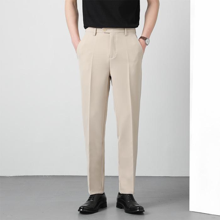 Spring and Summer New Versatile Casual Pants Trendy Design Sense Small Pants Men's Casual Pants Men's Trendy