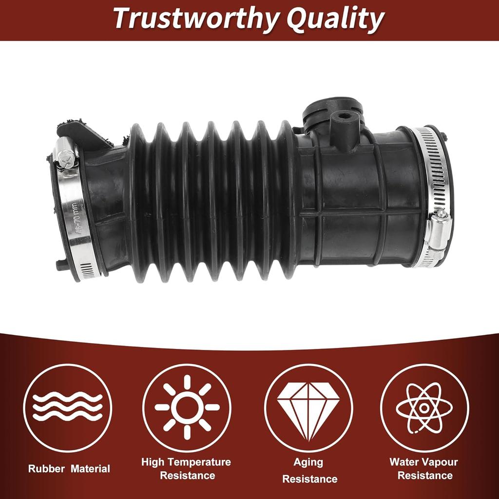 Luftansaugschlauch Rohr mit Schellen für Honda CR-V 1.5L L4 GAS 2017-2022 DOHC Turboaufgeladen Ansaugrohr Nr. 172265PAA00/17226-5PA-A00/696-000