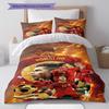 Cristiano Ronaldo Pattern Bedding,Quilt Set Quilt Cover Pillowcase Home Birthday Gift(1 * duvet cover + 2 * pillowcase, without core)