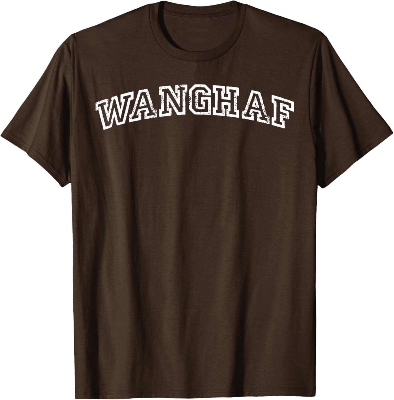 WANGHAF WANGHAF T-shirt unisexe au design graphique dr?le et tendance S разноцветный
