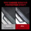 Mx 2M Carbon 3D Black Fiber Sill Door Body Sticker Anti Scratch Protector EXV