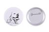American Bulldog, Old Country Bulldog – Pin with Your Dog, Add Your Own Photo – Design 01 | Art-Dog