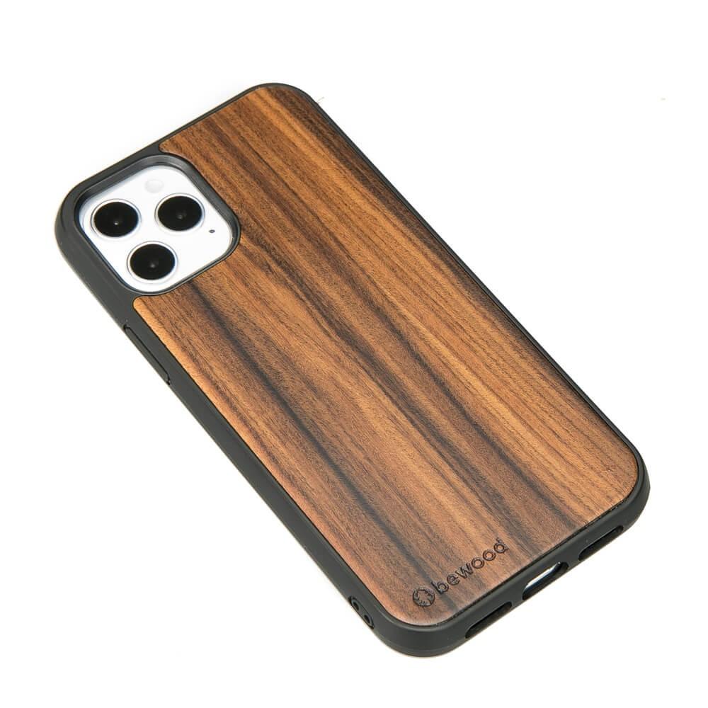 Wooden Case for iPhone 12 / 12 Pro, Rosewood Santos