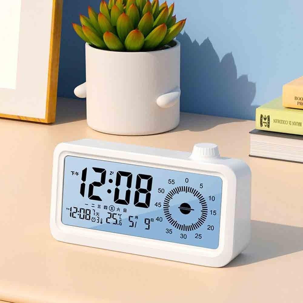 Rechargeable Alarm Clock Multifunctional Countdown Timer Visual Digital Timer  Learning