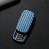 Blue Carbon Fiber EDC Card Pusher Relieve Stress Relief Toy Magnetic Push Slider Office Stress Relief Toys For Adult Gift