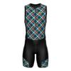 Sparx Summer Men's Triathlon Race Suit Sleeveless Cycling/Running Jumpsuit Pro Team Quick Dry Speedsuit Sport Tri Suit