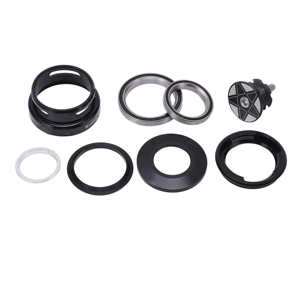 Mountain Bike Headset Double Bearing Good Sealing Waterproof Heavy Duty Headset Top Cover Bearings for 49.7mm Frame
