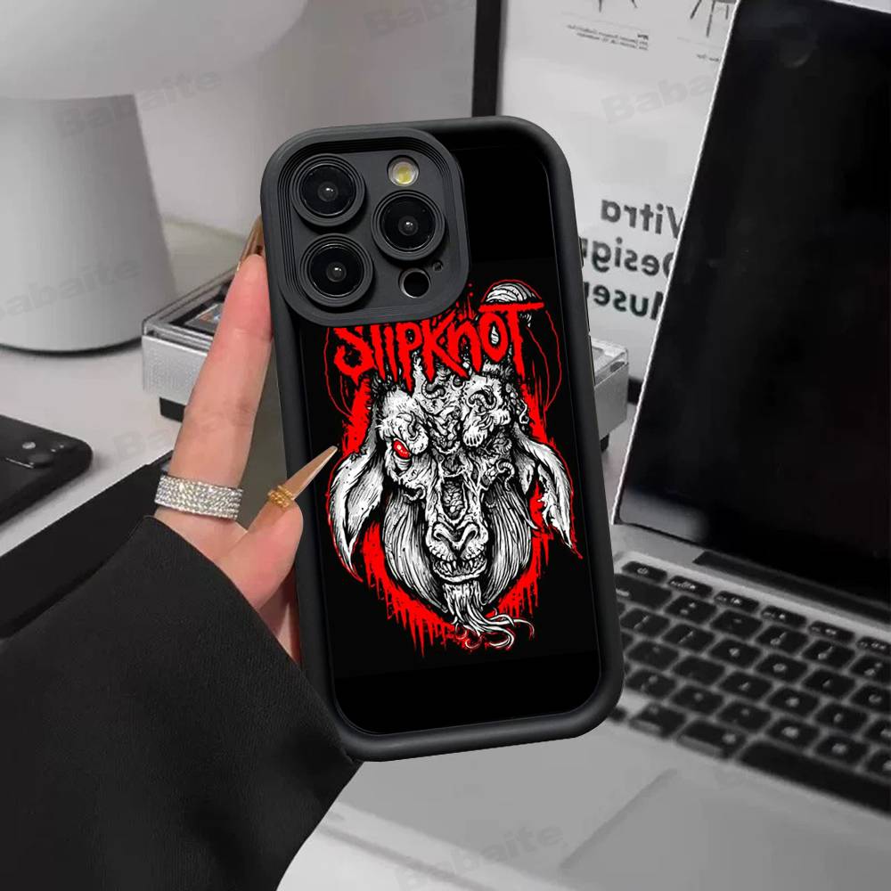 Slipknot Band Phone Case For IPhone 17 16 15 14 13 Pro Max Plus 12 11 Cover