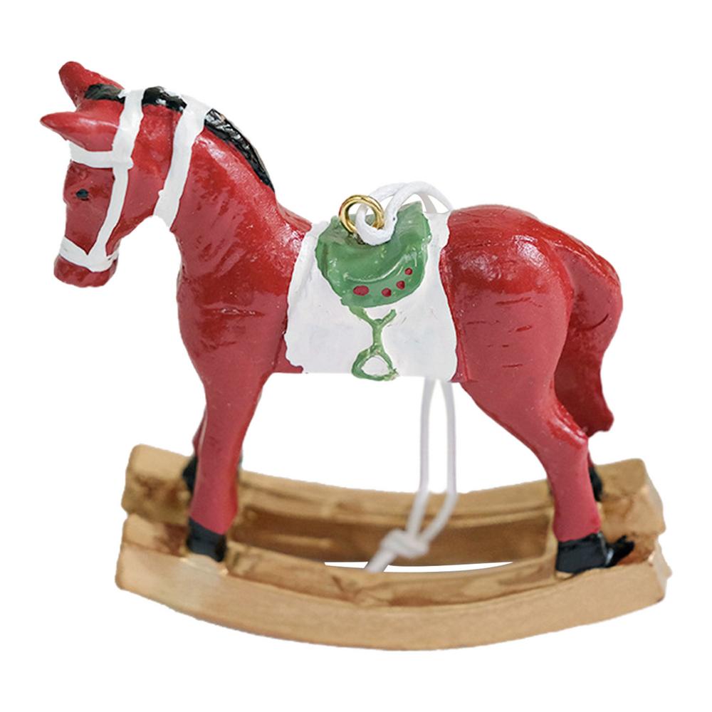Animal Christmas Ornaments Christmas Tree Decor Cute Horse Christmas Decorations Creative Decorative Ornaments Christmas Pendant