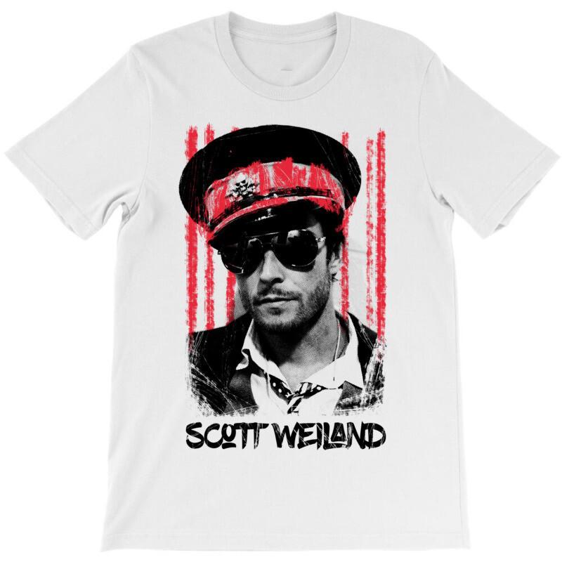 VTG Scott Weiland Scott Weiland Shirt Short Sleeve White Unisex S-4XL Unisex T-Shirt XXXL