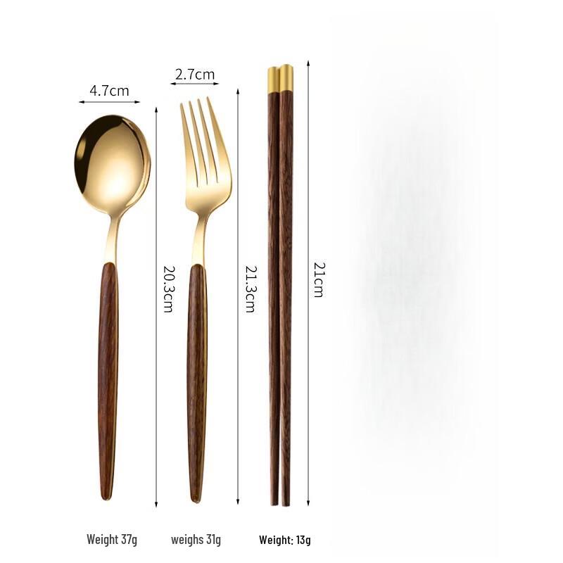 Portable Stainless Steel Cutlery Set