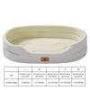 Camas para Perros Impermeables de Espuma Ortopédica de Invierno para Perros Pequeños Medianos Grandes Sofá Duradero para Perros La Cama para Mascotas Lavable con Funda Extraíble