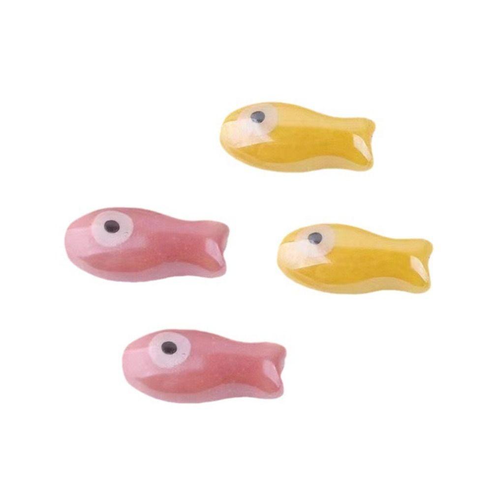 10Pcs Handmade Craft Ceramic Spacer Loose Beads Ceramic Jewelry Making Material  Gift