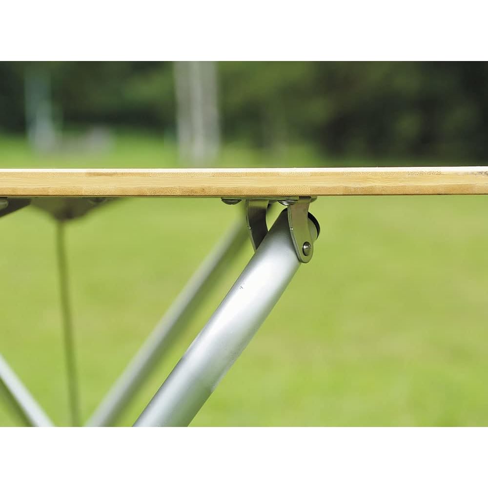 Snow Peak One Action Table Bamboo LV-010TR Portable Outdoor Camping Table