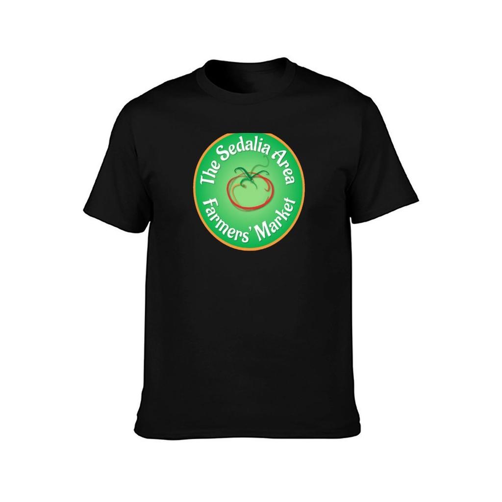Sedalia Area Farmers Market Round Logo TShirt Summer Festival TShirt