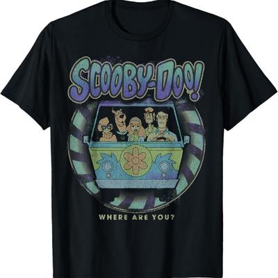 Scooby-Doo Where Are You Groovy Mystery Machine T-Shirt