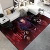 Jujutsu Kaisen 3D kreslený anime oblastní koberec Obývací pokoj Ložnice podložka na podlahu Kuchyň Protiskluzová matná podložka Koberec do dětského pokoje