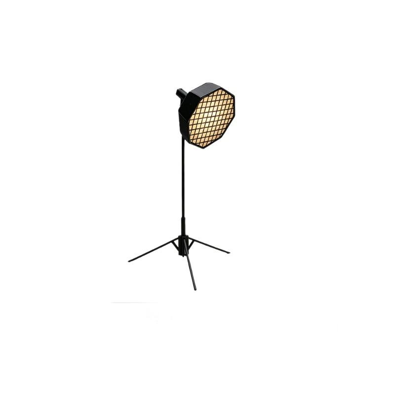 1/12 Mini Studio Light Softbox Model Tripod Photography Stool Realistic Miniature Props For Dollhouse Layout Shooting Decor