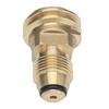 G1/2 Female Thread Propane Tank Adapter Brass Airtight Connection Gas Furnace Conversion Connector