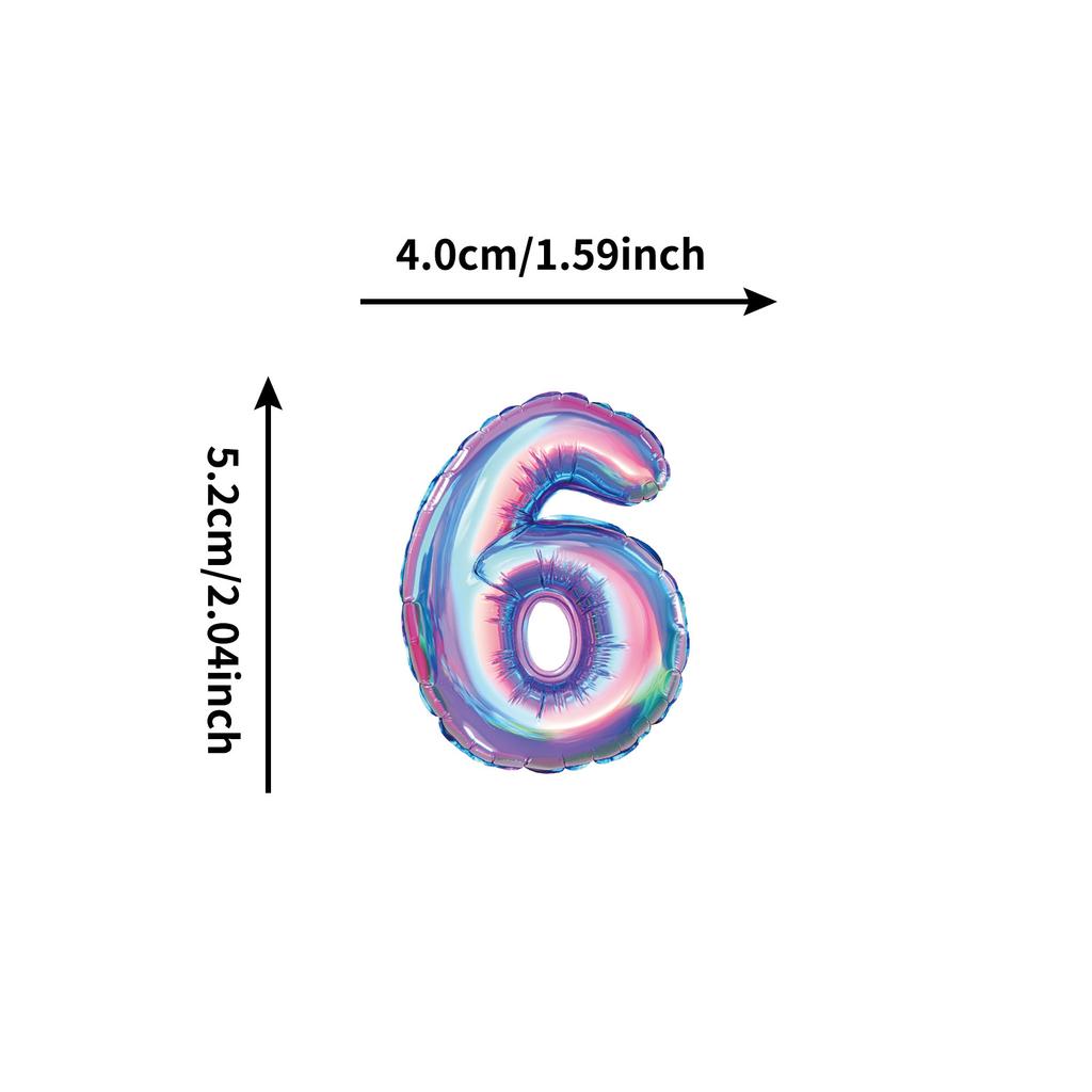 50pcs English Letters Graffiti Stickers Numbers Cartoon Stickers Balloon Style DIY Decoration Home Decoration Stickers