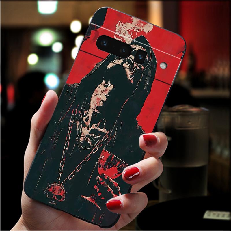 Handyhülle Für Google Pixel 10 9 Pro XL 9A 8 7 6 Pro Pixel 8A 7A 6A Pixel 8 7 6 5 Skelett Kunst Hülle