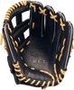 ZETT Soft Steer Baseball Black X Pastel Brown Size 6 Glove, All-Around, Left-Handed Throw, (1932), (BRGB35540F)