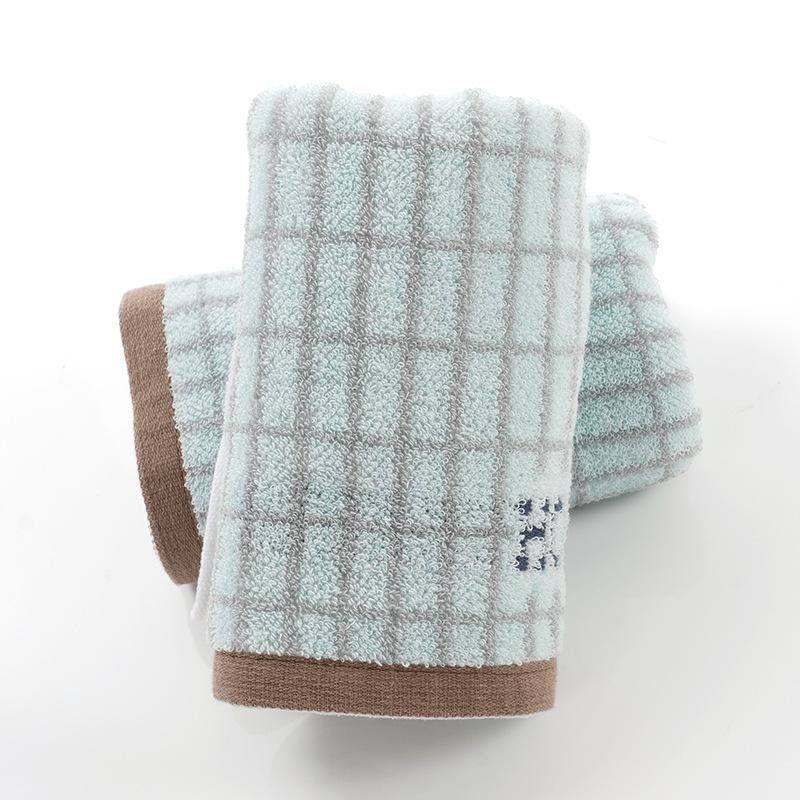 Striped Monogrammed Cotton Towel Pony Pattern Cartoon Absorbent Color Woven Bathroom Towel